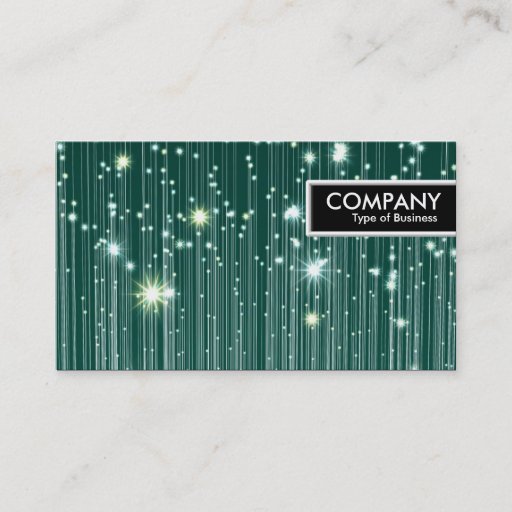 Customizable Edge Tag - Star Matrix Business Cards