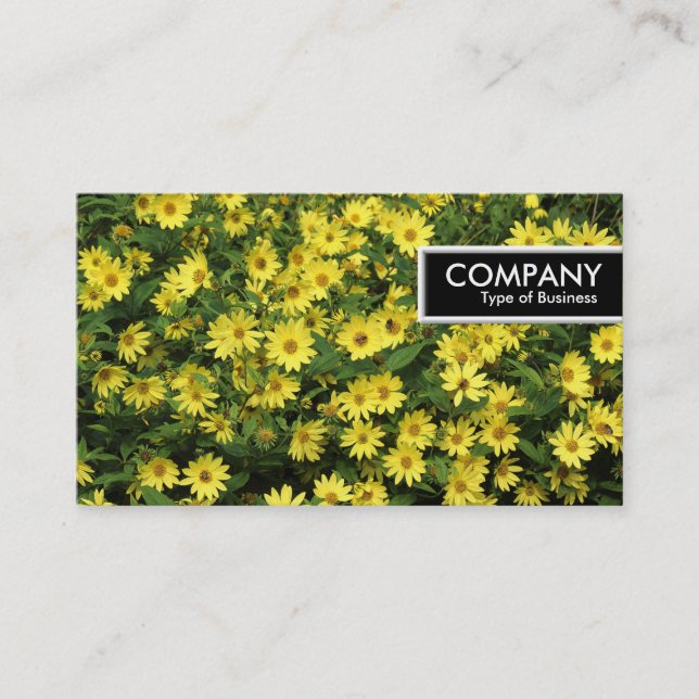 Edge Tag - Yellow Daisies (Front)