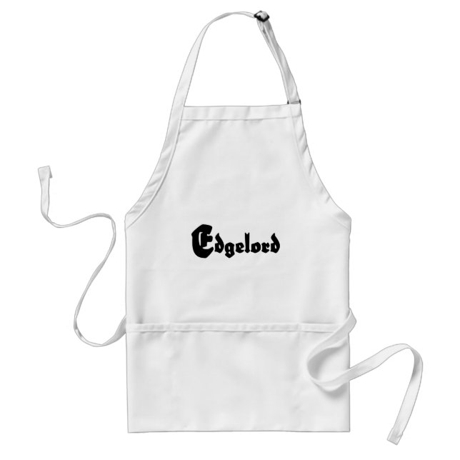 Edgelord Adult Apron (Front)