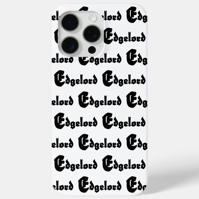 Edgelord Case-Mate iPhone Case (Back)