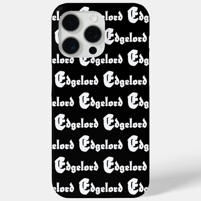 Edgelord Case-Mate iPhone Case (Back)