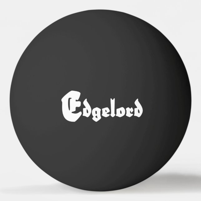 Edgelord Ping Pong Ball (Front)