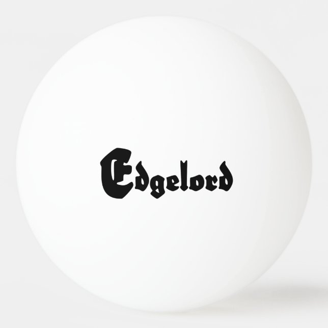 Edgelord Ping Pong Ball (Front)