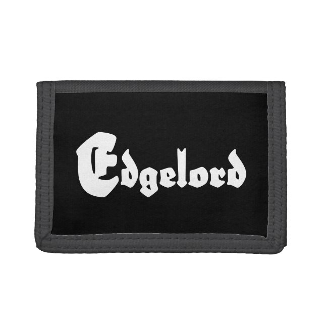 Edgelord Trifold Wallet (Front)