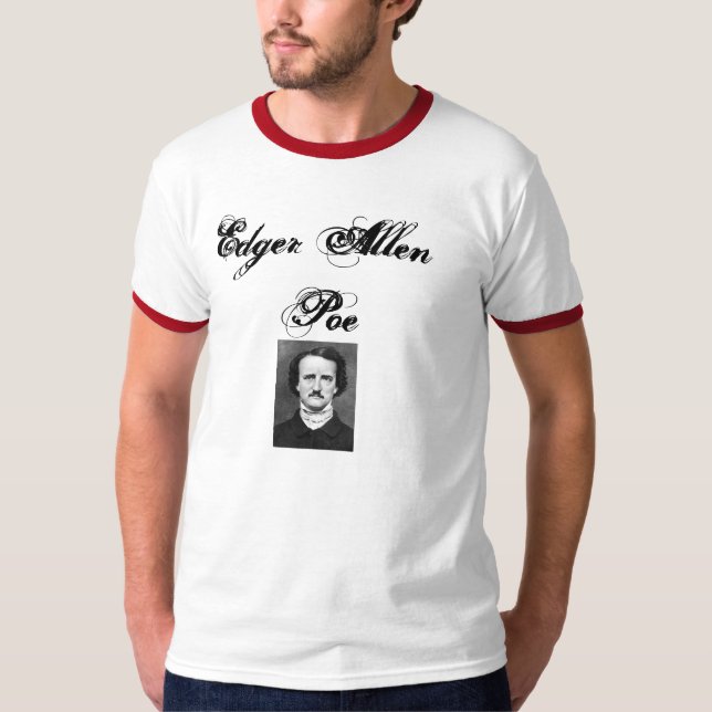 Edger Allen Poe tee shirt (Front)