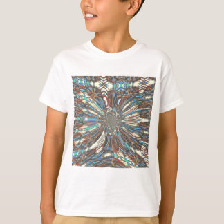 Edgy African Urban Pop Art Abstract Optical Design T-Shirt
