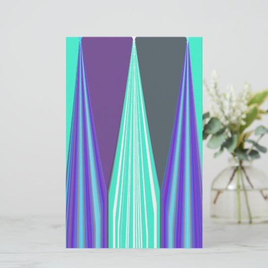 Edgy Blue art (Standing Front)