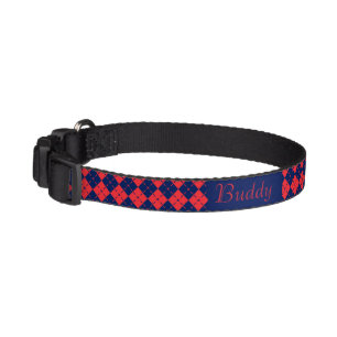 Edgy Custom Name Customized Dog Mom Pet Collar