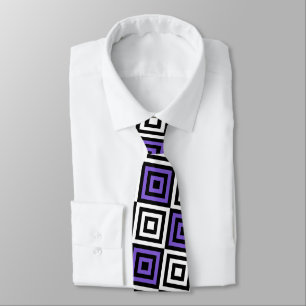 Edgy Dad Fathers Day Gifts Geometric Neck Tie