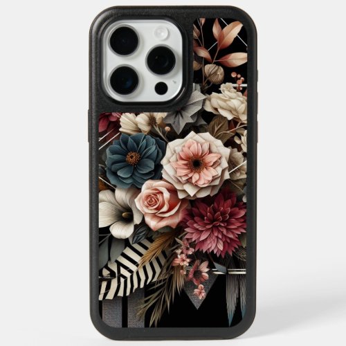 Edgy Florals iPhone 15 Pro Max Case