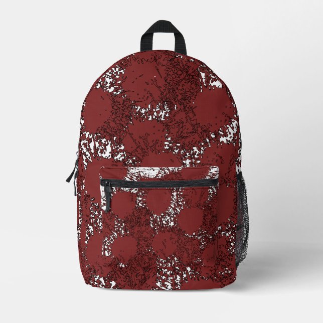 Edgy Grunge Backpack – Trendy & Bold (Front)