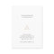 Edgy Rose Gold Triangle Logo on Light Gray