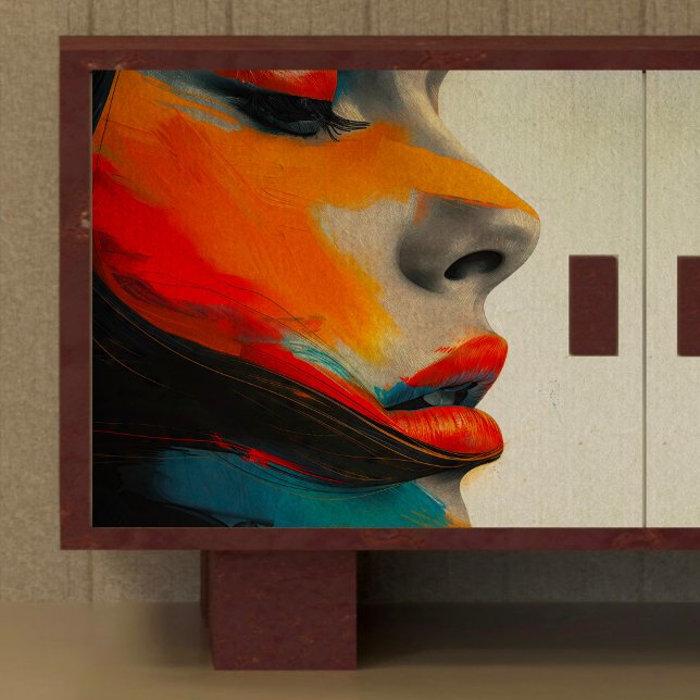 Edgy Seventies Woman Decoupage Tissue Paper (Creator Uploaded)