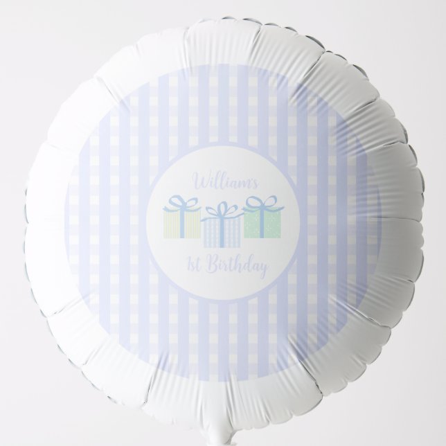 EDIAG Boy Birthday Balloon (Front)