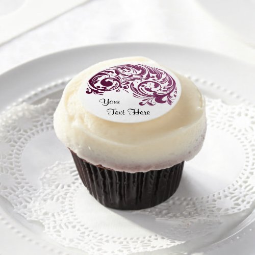 Edible Frosting Sheets _ 2 Inch Rounds