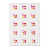 Edible LOVE Frosting Sheet (Sheet)