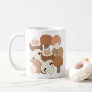 Edible Mushroom Forager Mycologist Coffee Mug