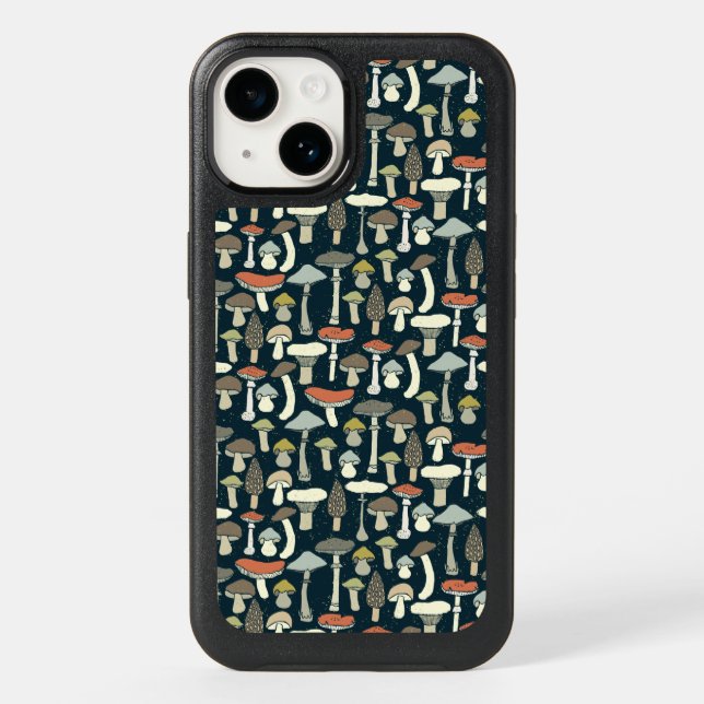 Edible Mushrooms Otterbox iPhone Case (Back)