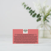 EDICTUM THESSALONICENSE. BUSINESS CARD (Standing Front)