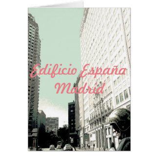 Edificio España Madrid Cards