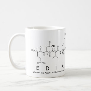 Edik peptide name mug
