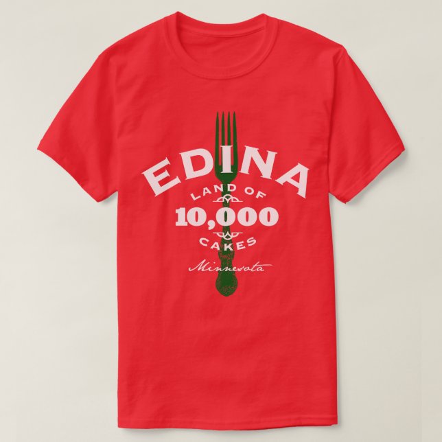 Edina Cake Eaters T-Shirt (Design Front)