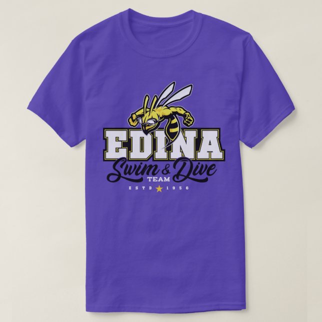Edina Swim Dive Team 10 T-Shirt (Design Front)
