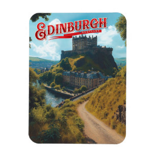 Edinburgh: A Misty Scottish Romance Magnet