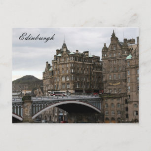 edinburgh bridge postcard