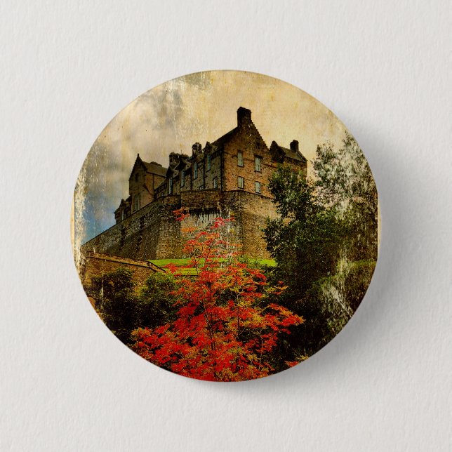 Edinburgh Castle Button (Front)
