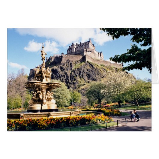 Edinburgh Castle Cards (Front Horizontal)