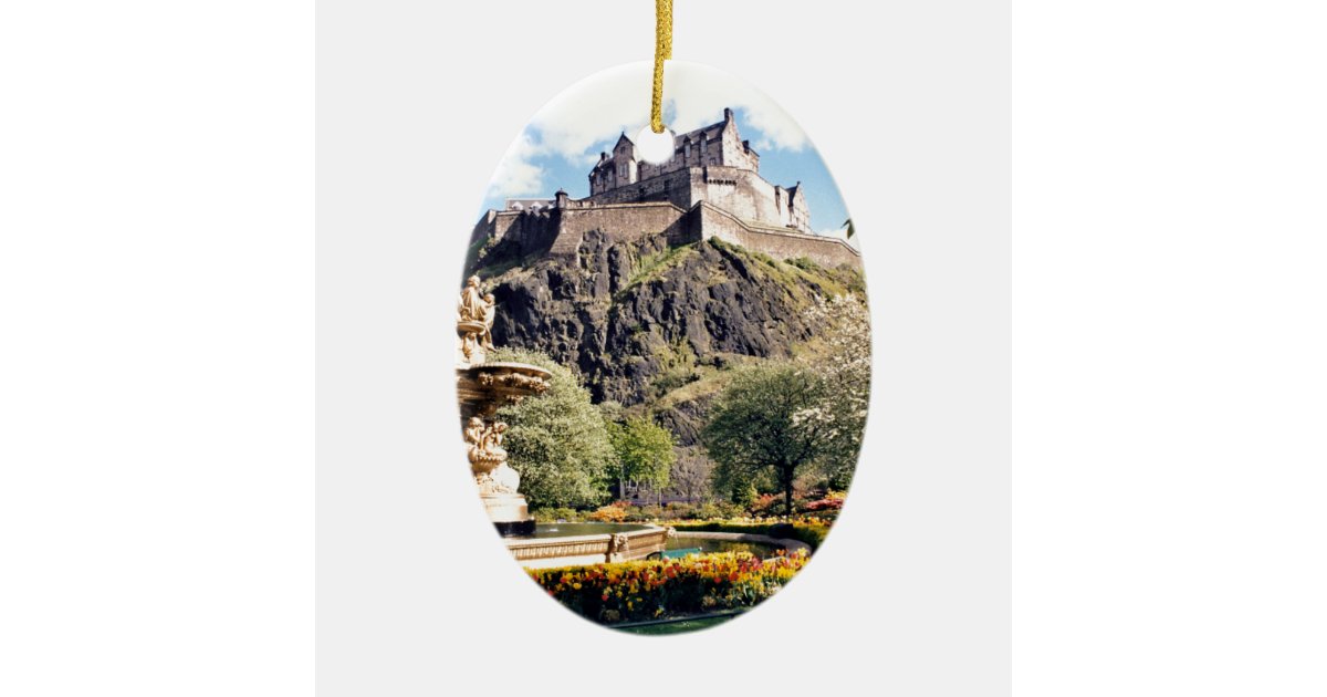 Edinburgh Castle Ceramic Ornament