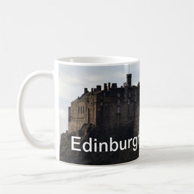 Edinburgh Castle Coffee Mug (Left)