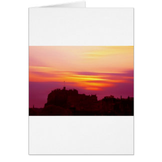 Edinburgh Castle Digital Art by David Elder Cards