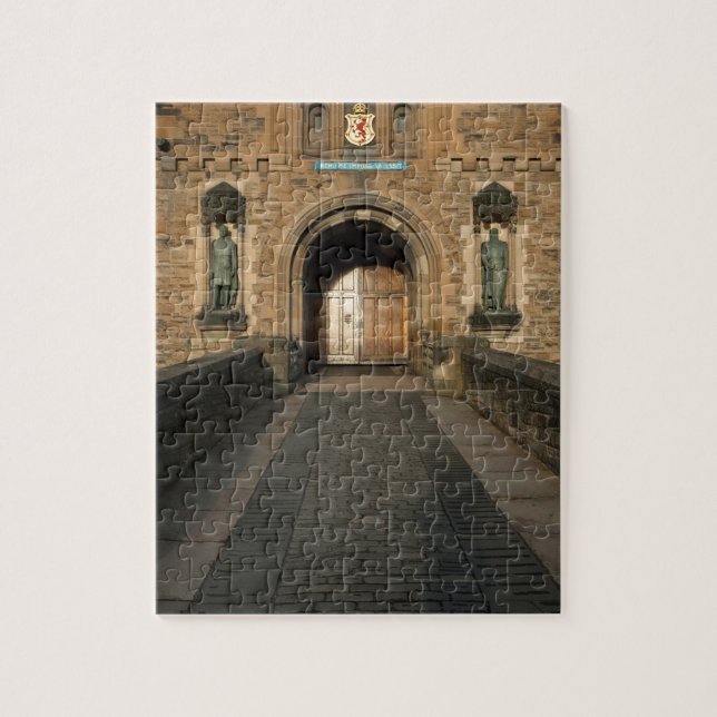 Edinburgh Castle entrance, Edinburgh, Scotland Jigsaw Puzzle (Vertical)