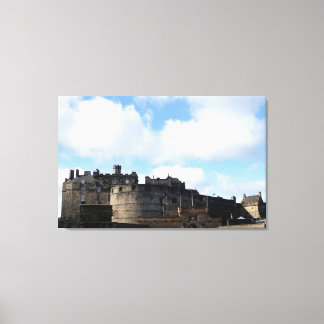 Edinburgh Castle in Scotland Canvas Print