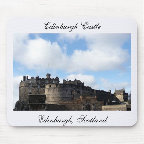 Edinburgh Castle in Scotland Mouse Pad
