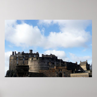 Edinburgh Castle in Scotland Poster