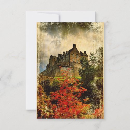 Edinburgh Castle Invite Small