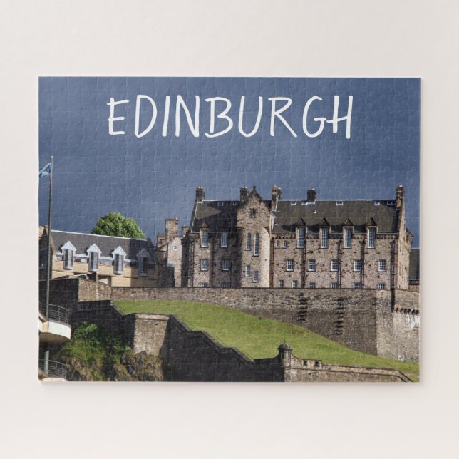 edinburgh castle jigsaw puzzle (Horizontal)