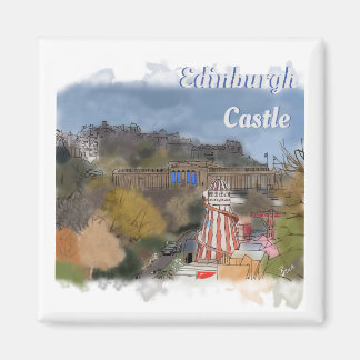 Edinburgh castle magnet