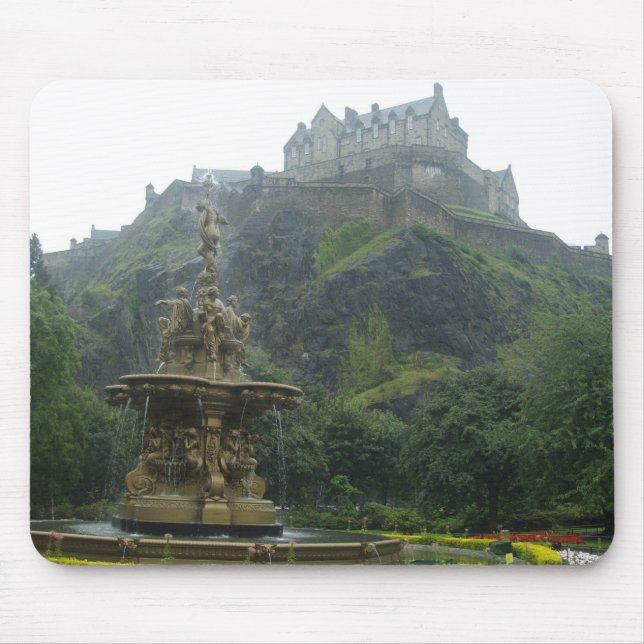 Edinburgh Castle Mouse Pad (Front)