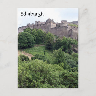 edinburgh castle park postcard