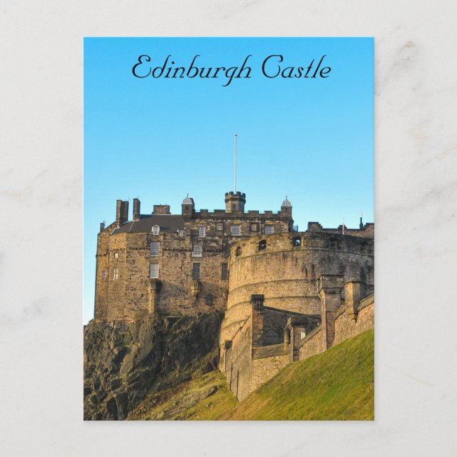 Edinburgh Castle Postcard (Front)