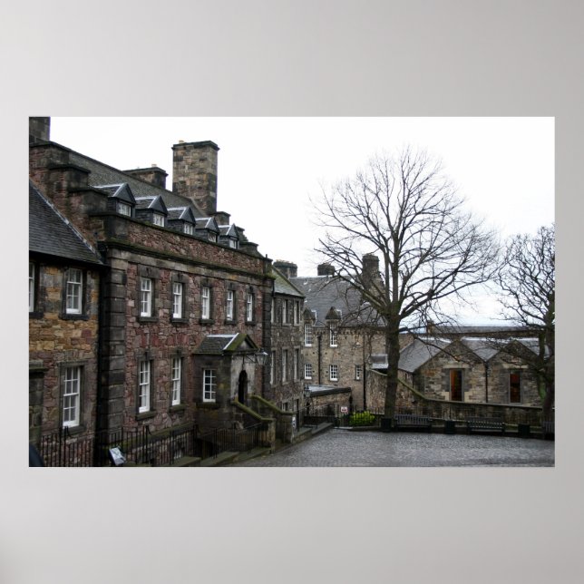 Edinburgh Castle Poster (Front)