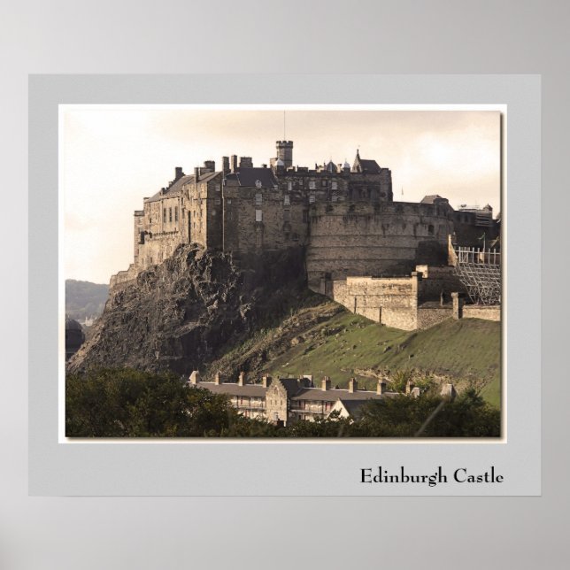 Edinburgh Castle Poster (Front)