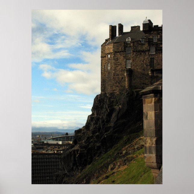 Edinburgh Castle Poster (Front)