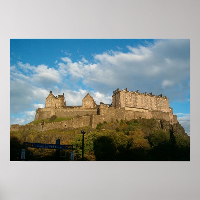Edinburgh Castle Poster (Front)