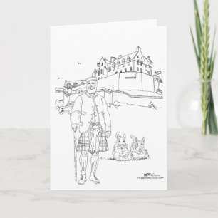 Edinburgh Castle, Scotland Card