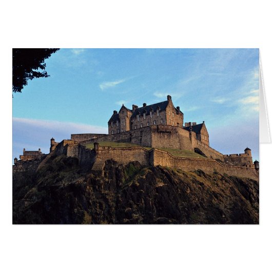Edinburgh Castle, Scotland Cards (Front Horizontal)